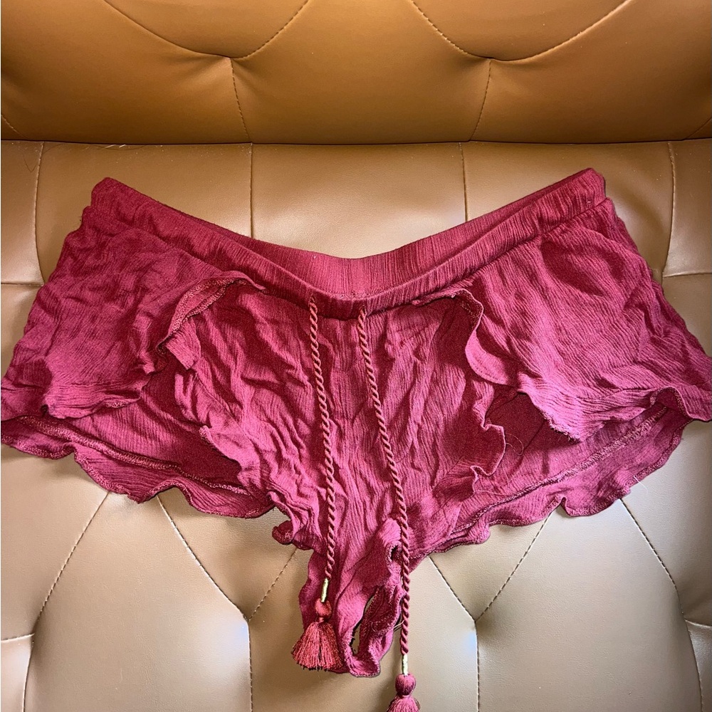 Women's Burnt Orange Swim Shorts